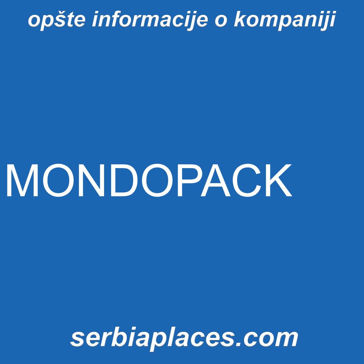 MONDOPACK