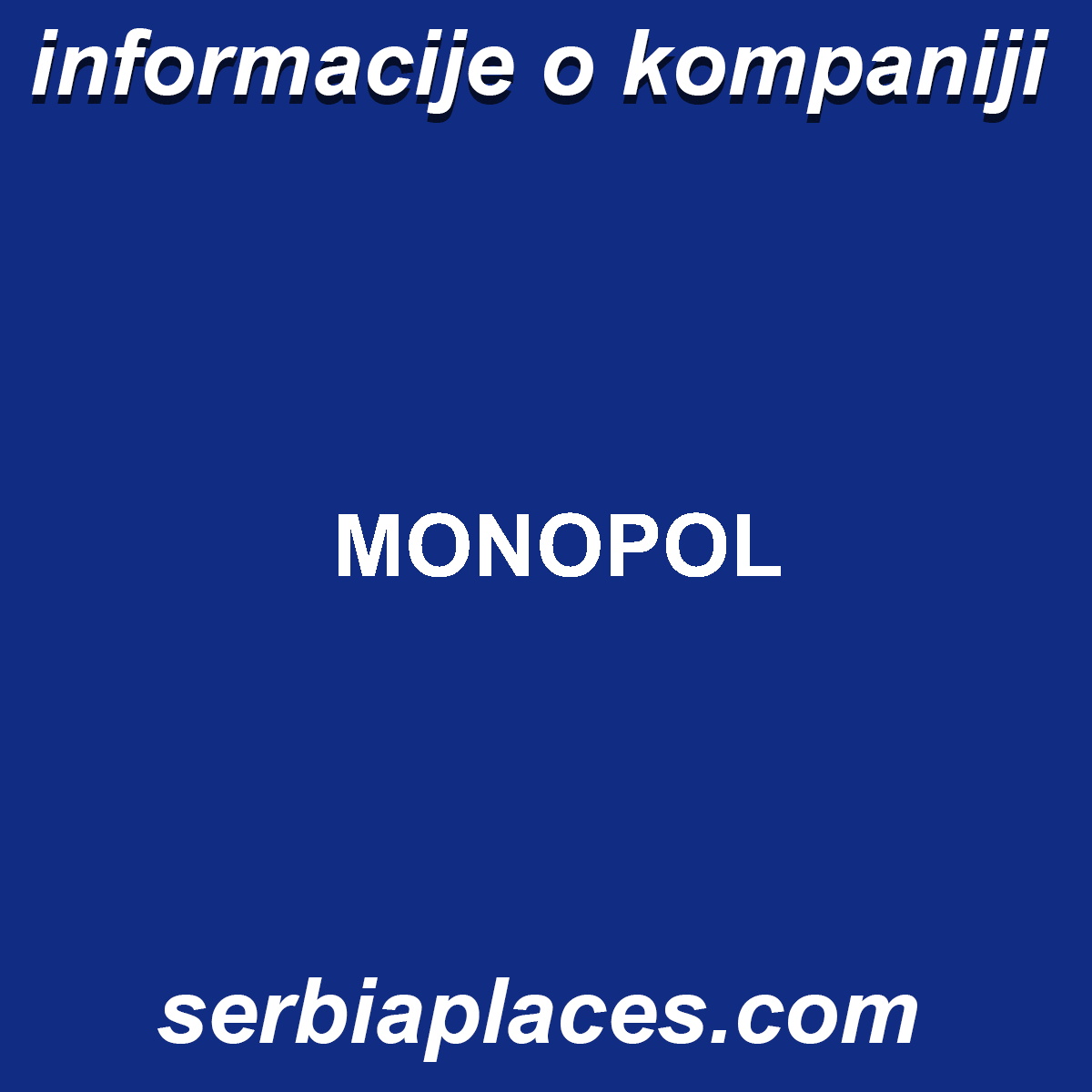MONOPOL