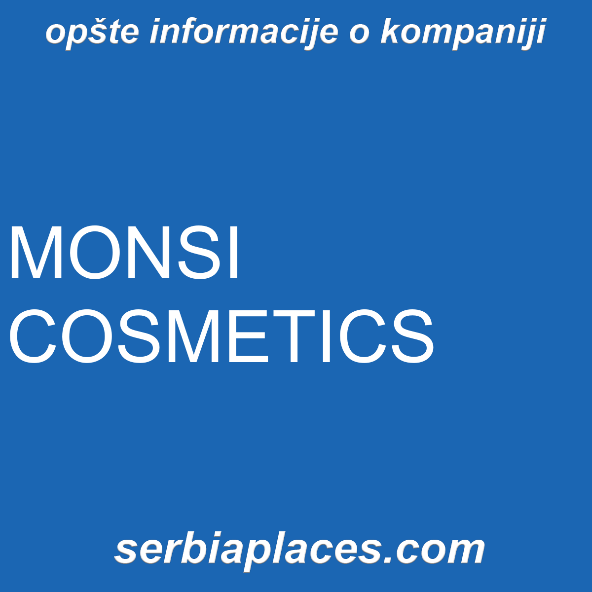 MONSI COSMETICS
