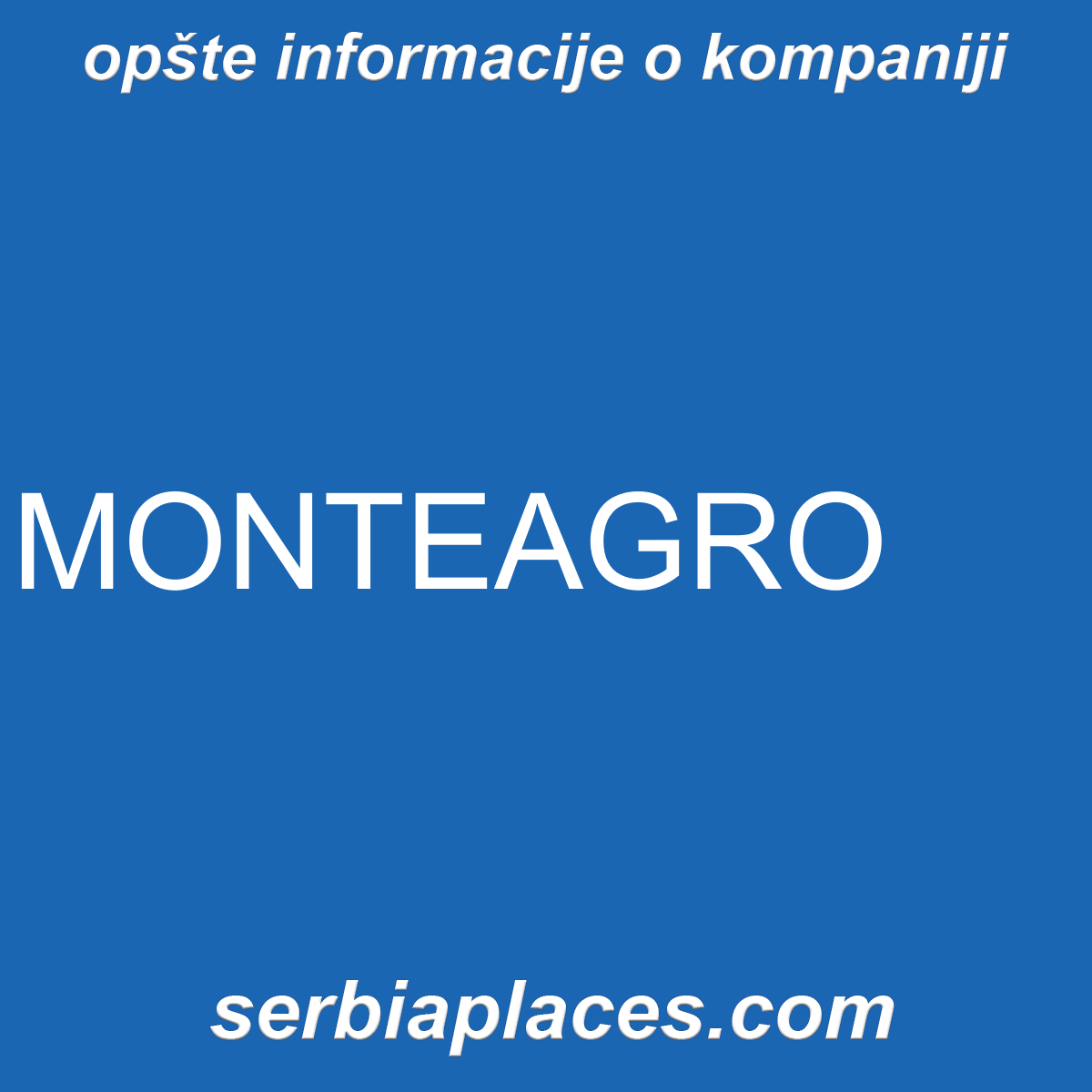 MONTEAGRO