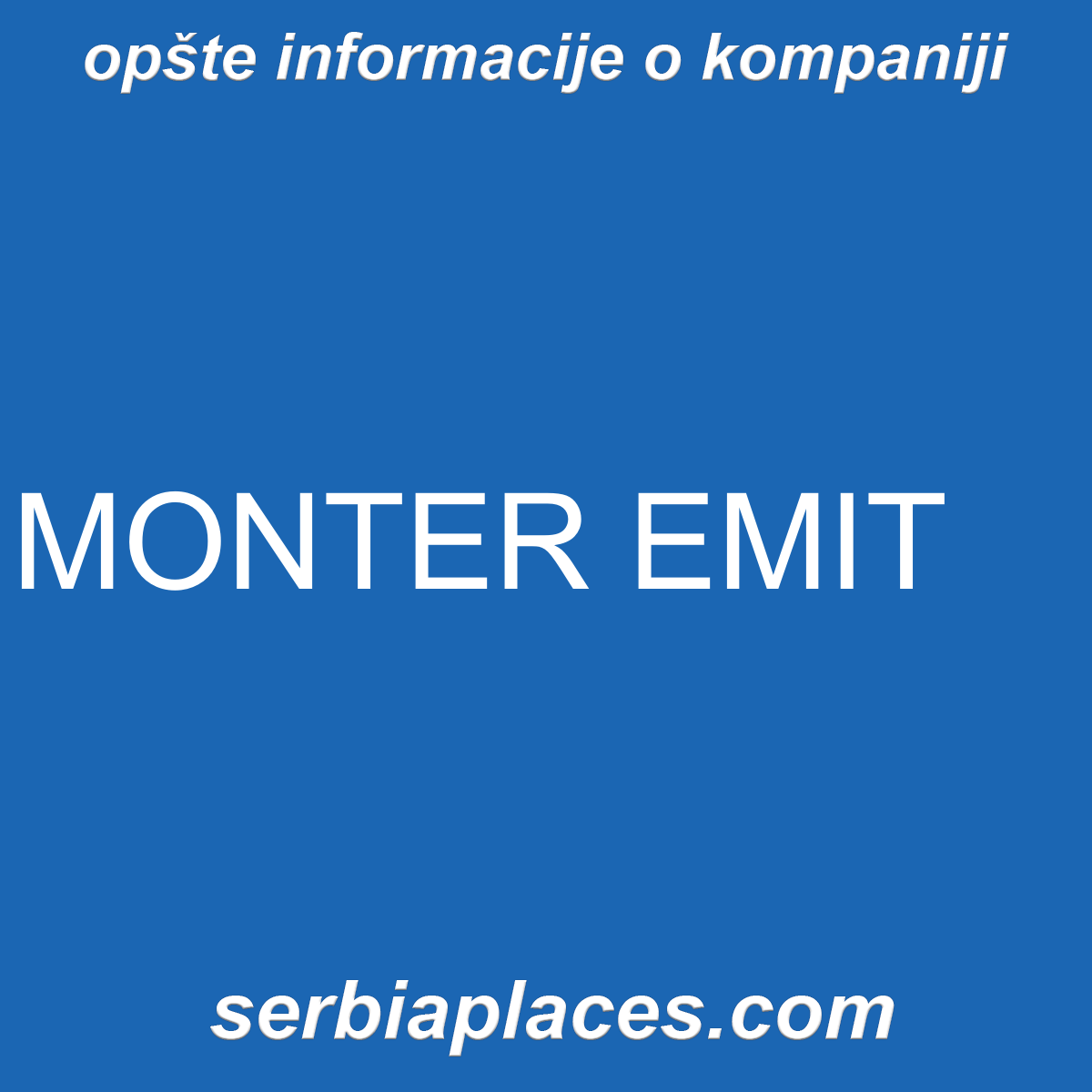 MONTER EMIT