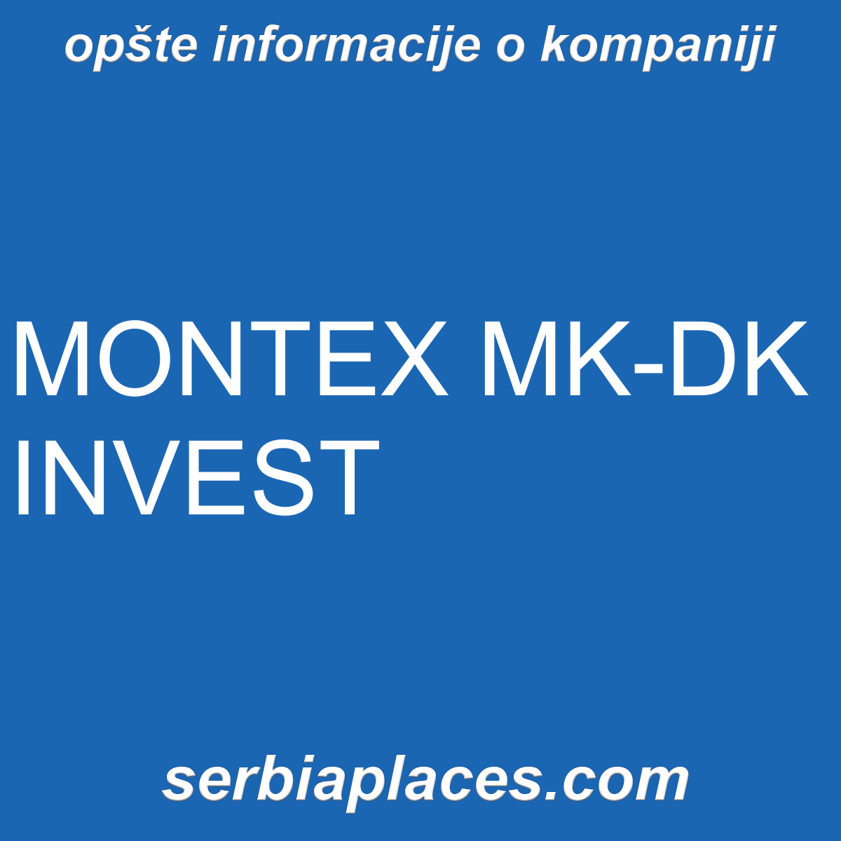 MONTEX MK-DK INVEST