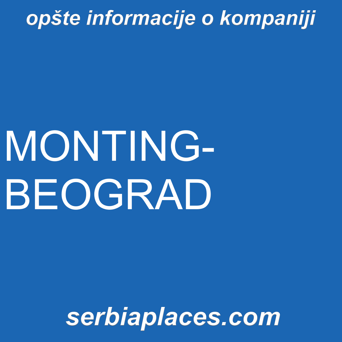 MONTING-BEOGRAD