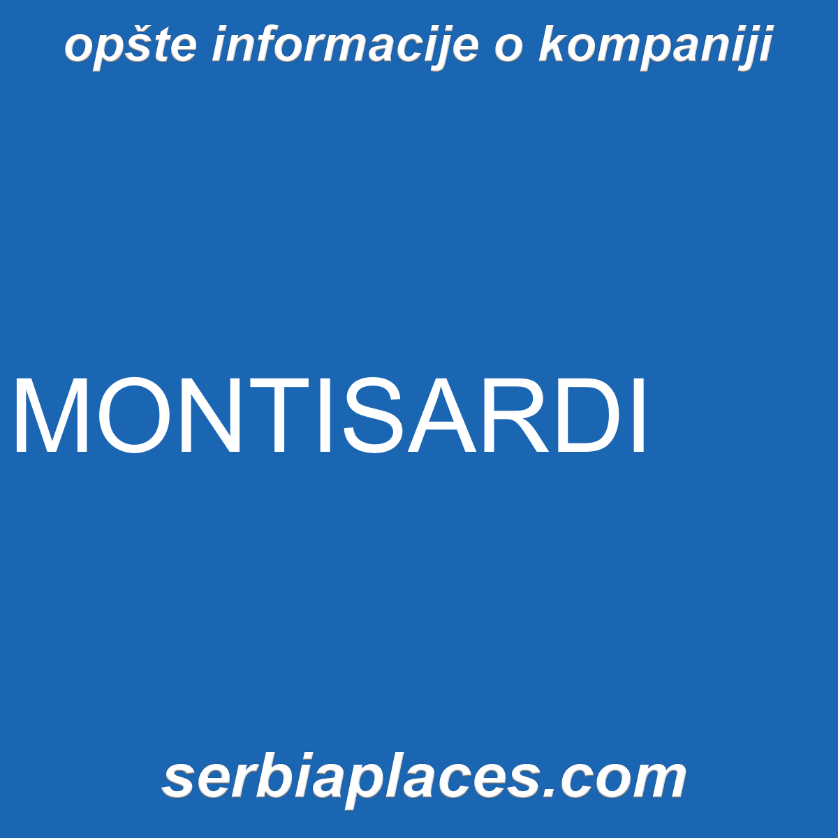 MONTISARDI