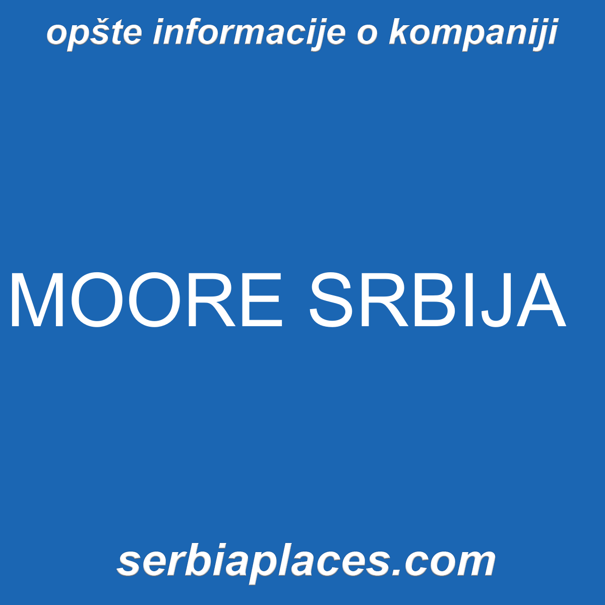 MOORE SRBIJA