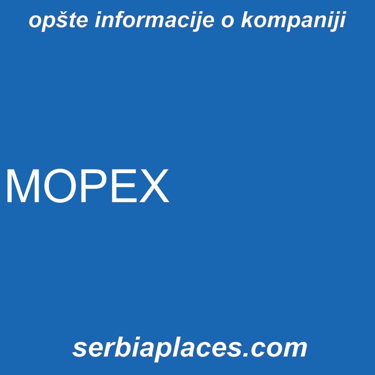 MOPEX