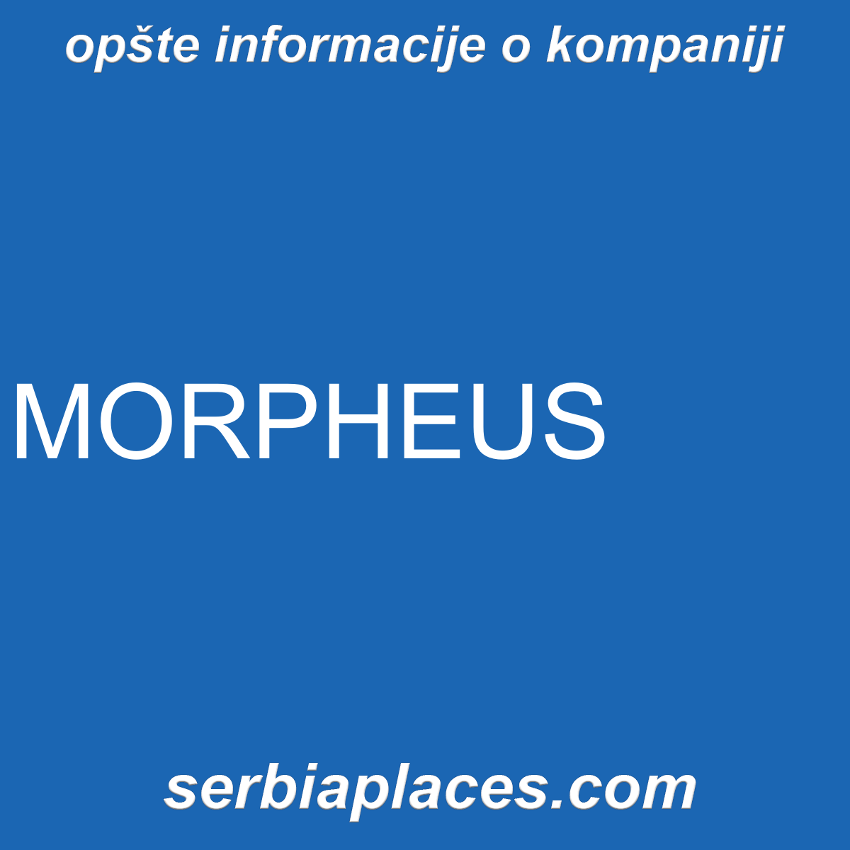MORPHEUS