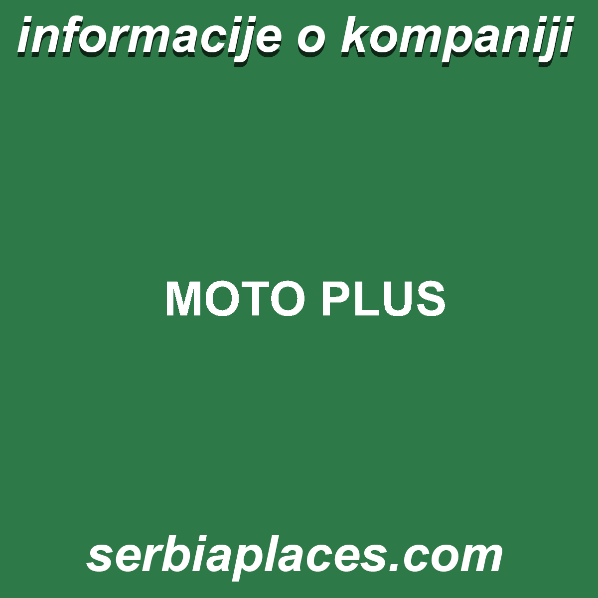 MOTO PLUS