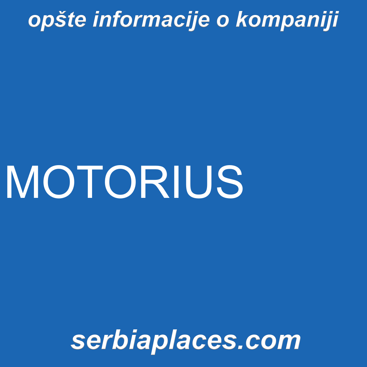 MOTORIUS