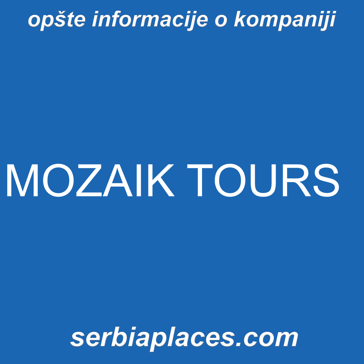 MOZAIK TOURS