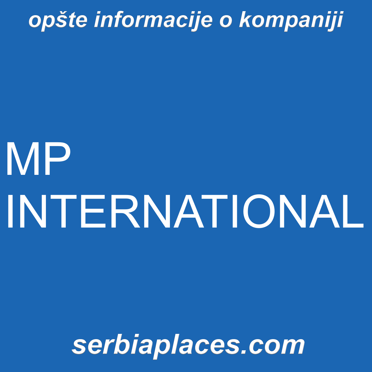 MP INTERNATIONAL