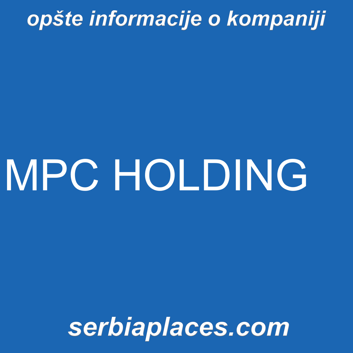 MPC HOLDING