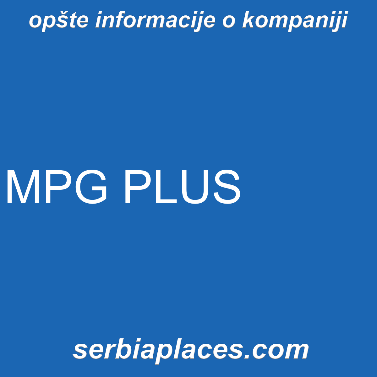 MPG PLUS