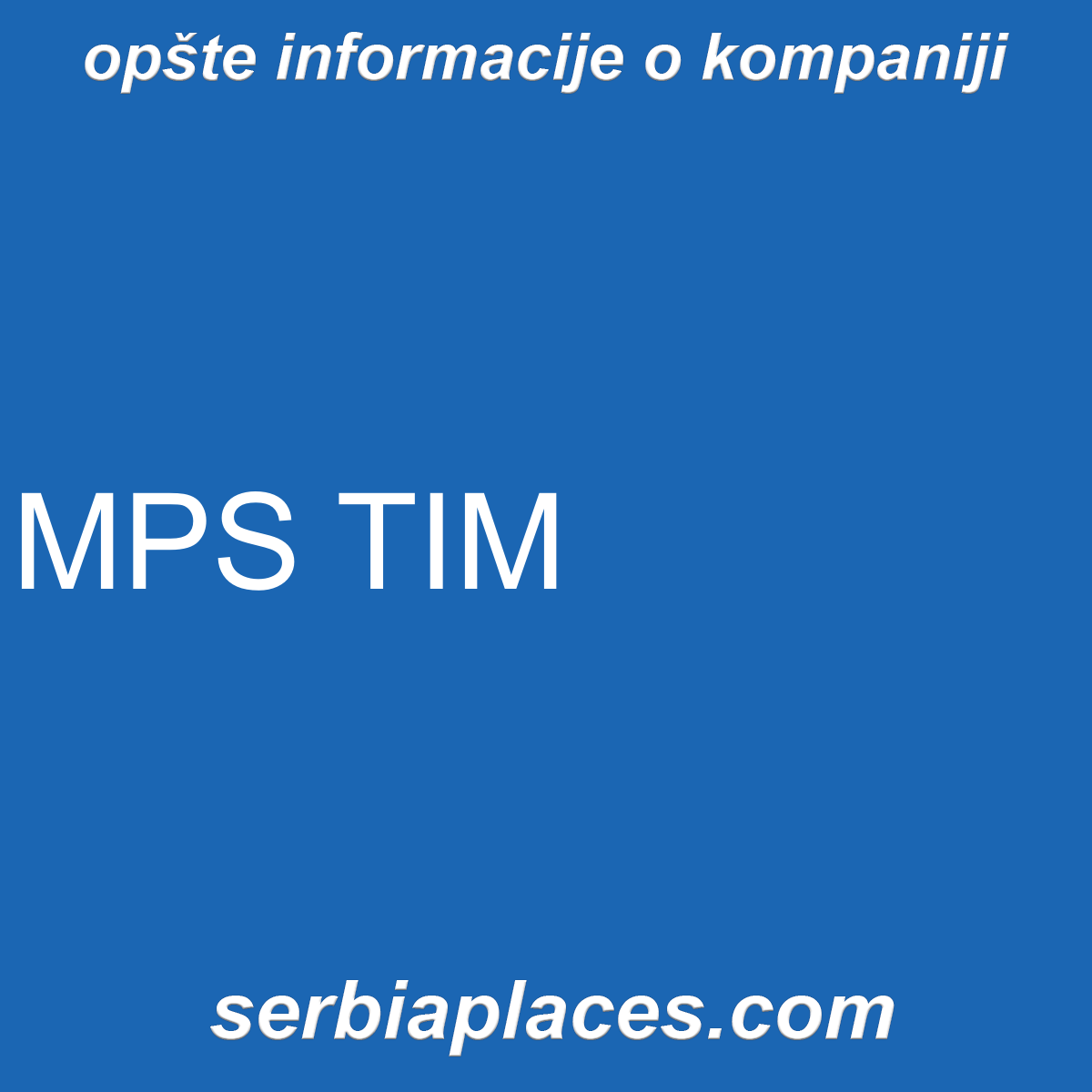 MPS TIM