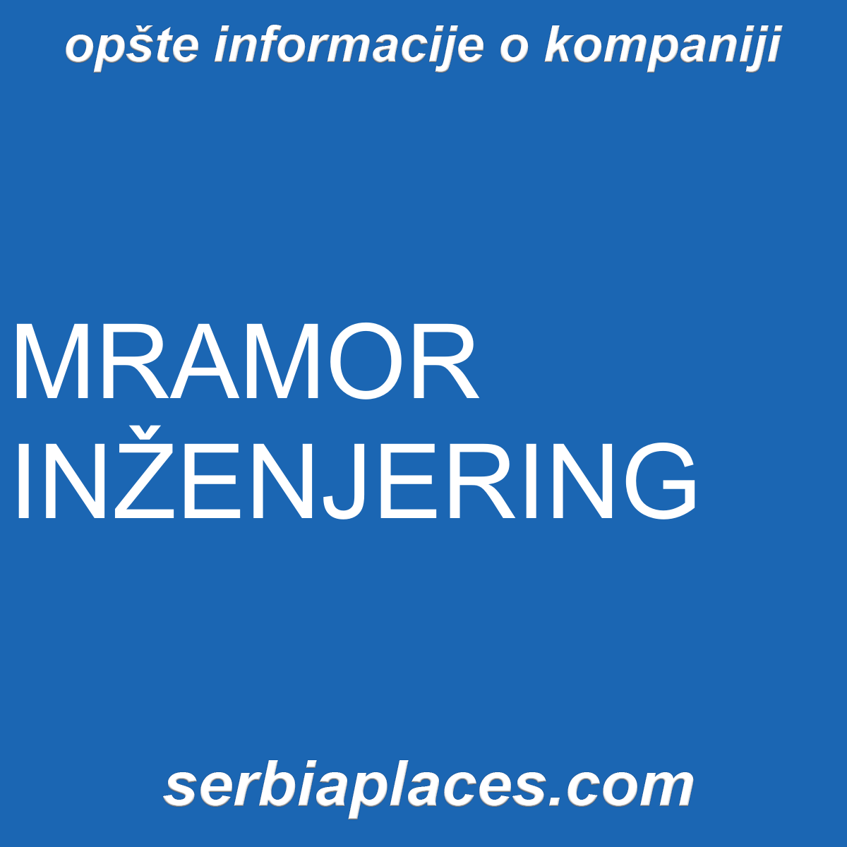MRAMOR INŽENJERING