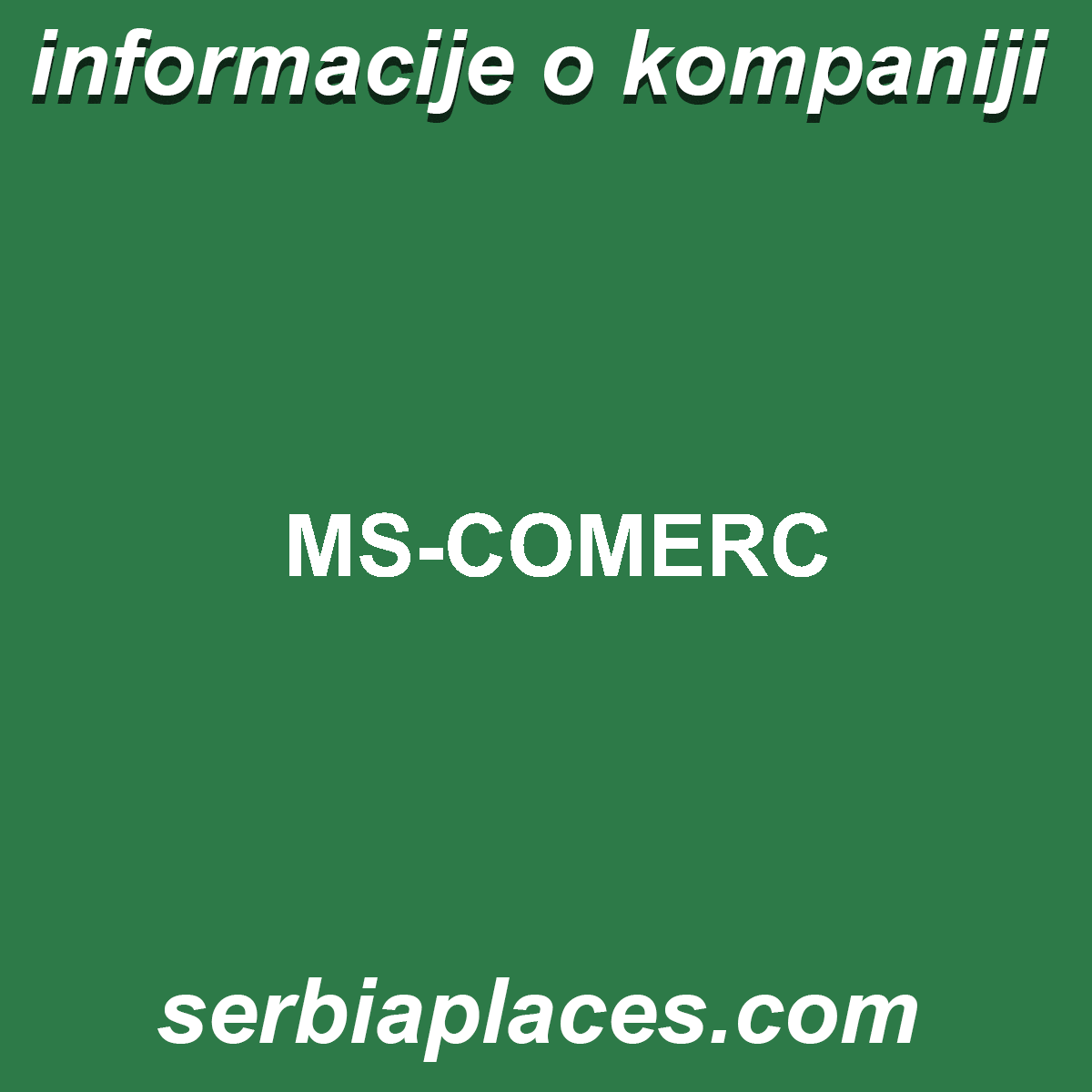 MS-COMERC