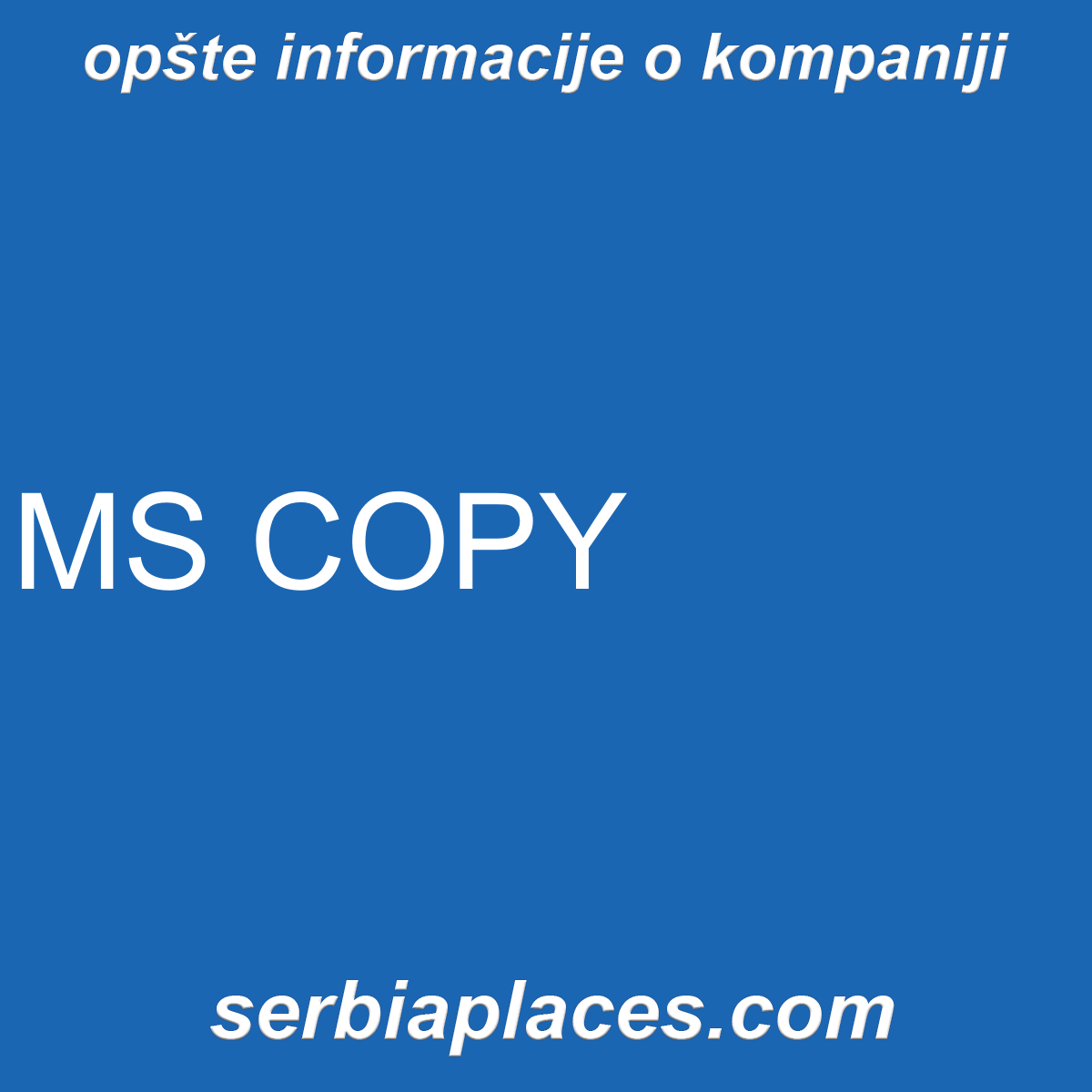 MS COPY