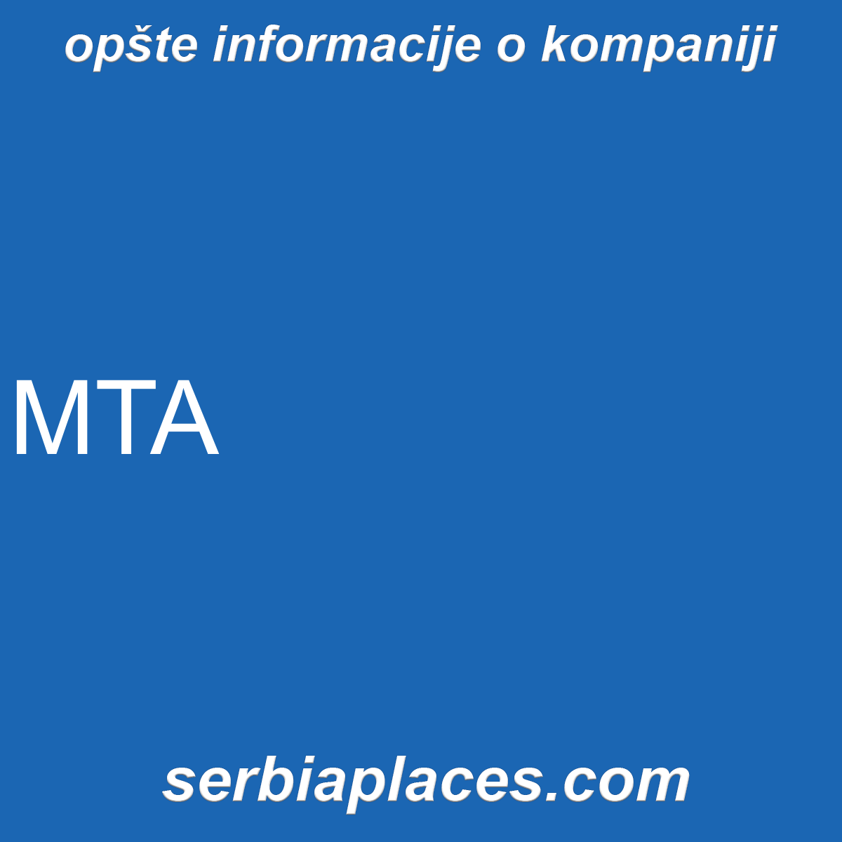 MTA