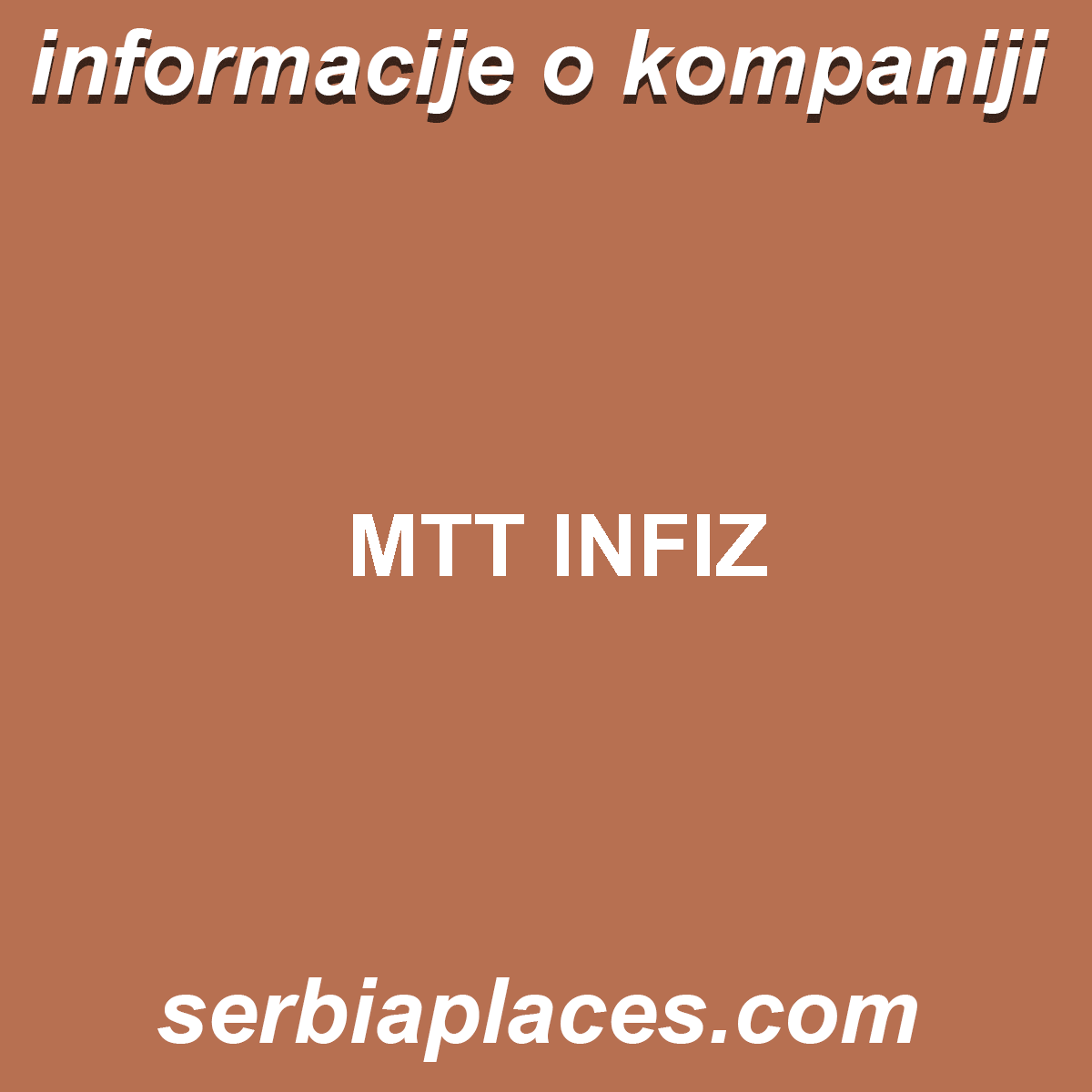 MTT INFIZ