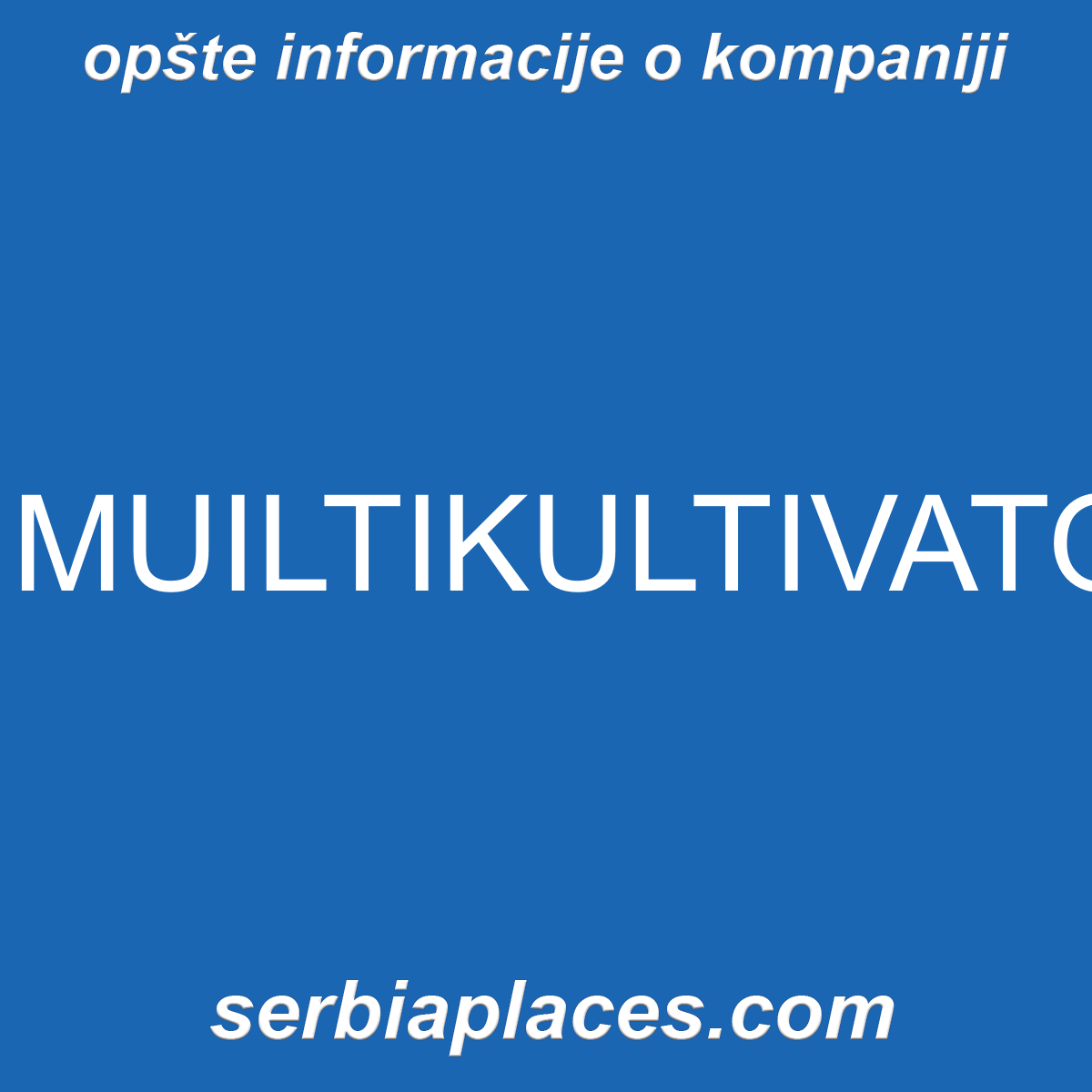 MUILTIKULTIVATOR