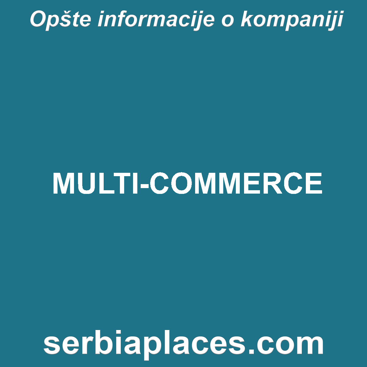 MULTI-COMMERCE