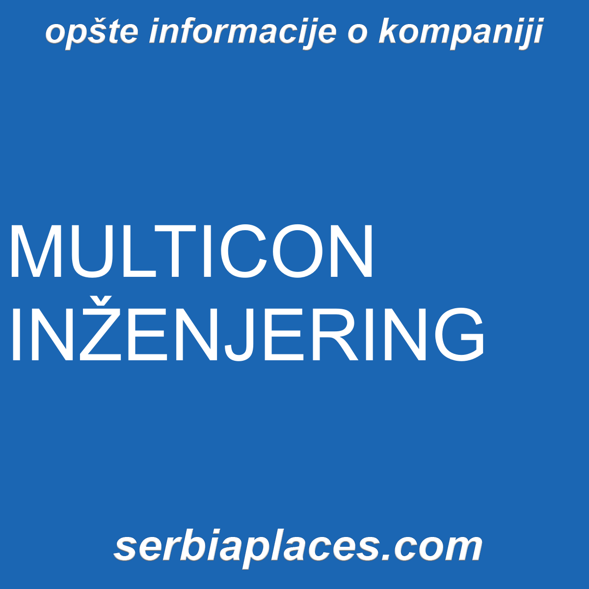 MULTICON INŽENJERING