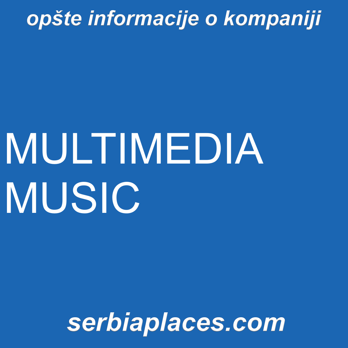 MULTIMEDIA MUSIC