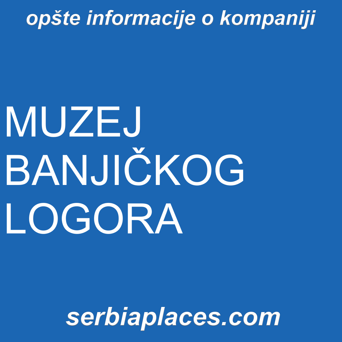 MUZEJ BANJIČKOG LOGORA