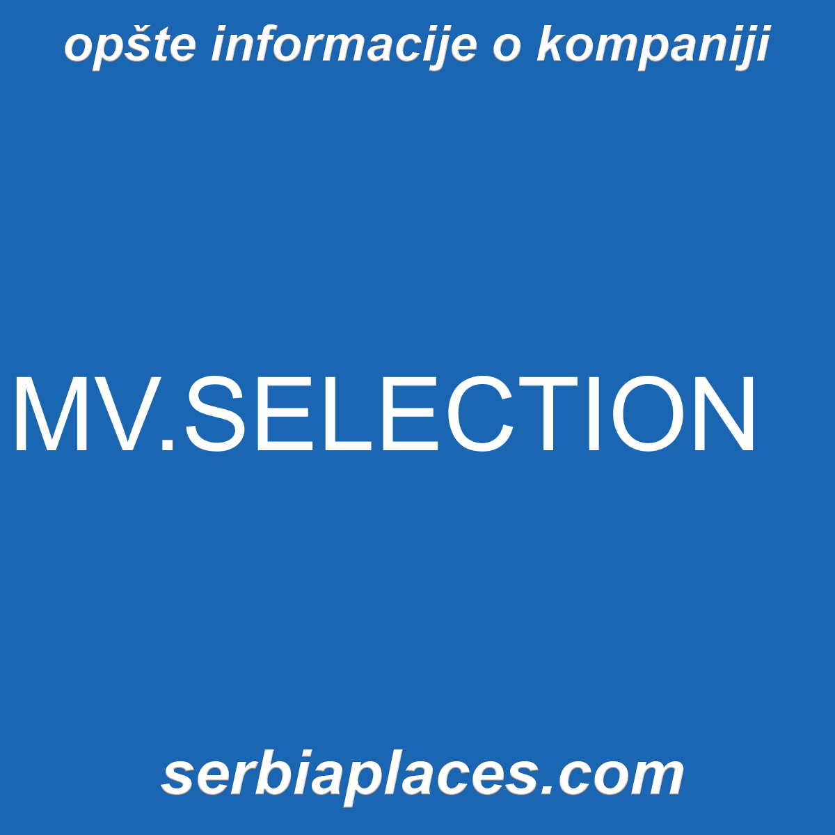 MV.SELECTION