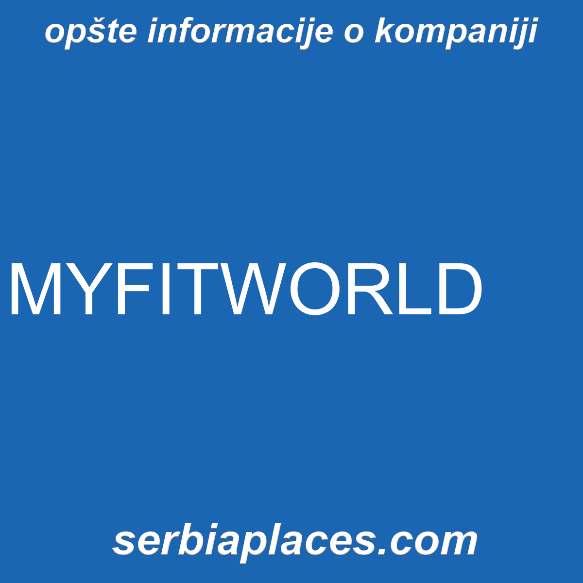 MYFITWORLD