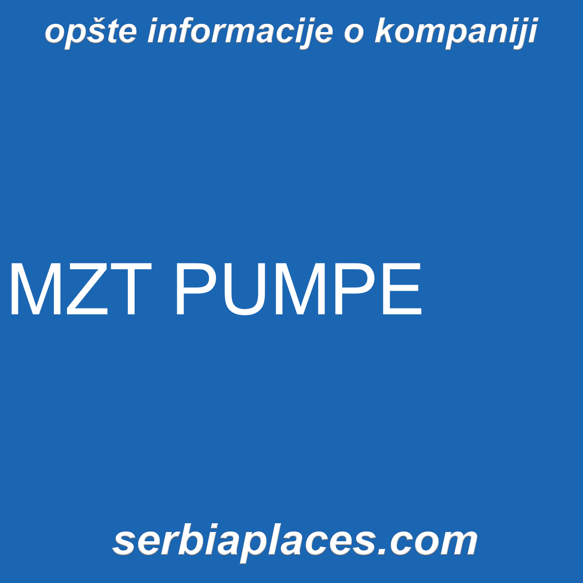 MZT PUMPE