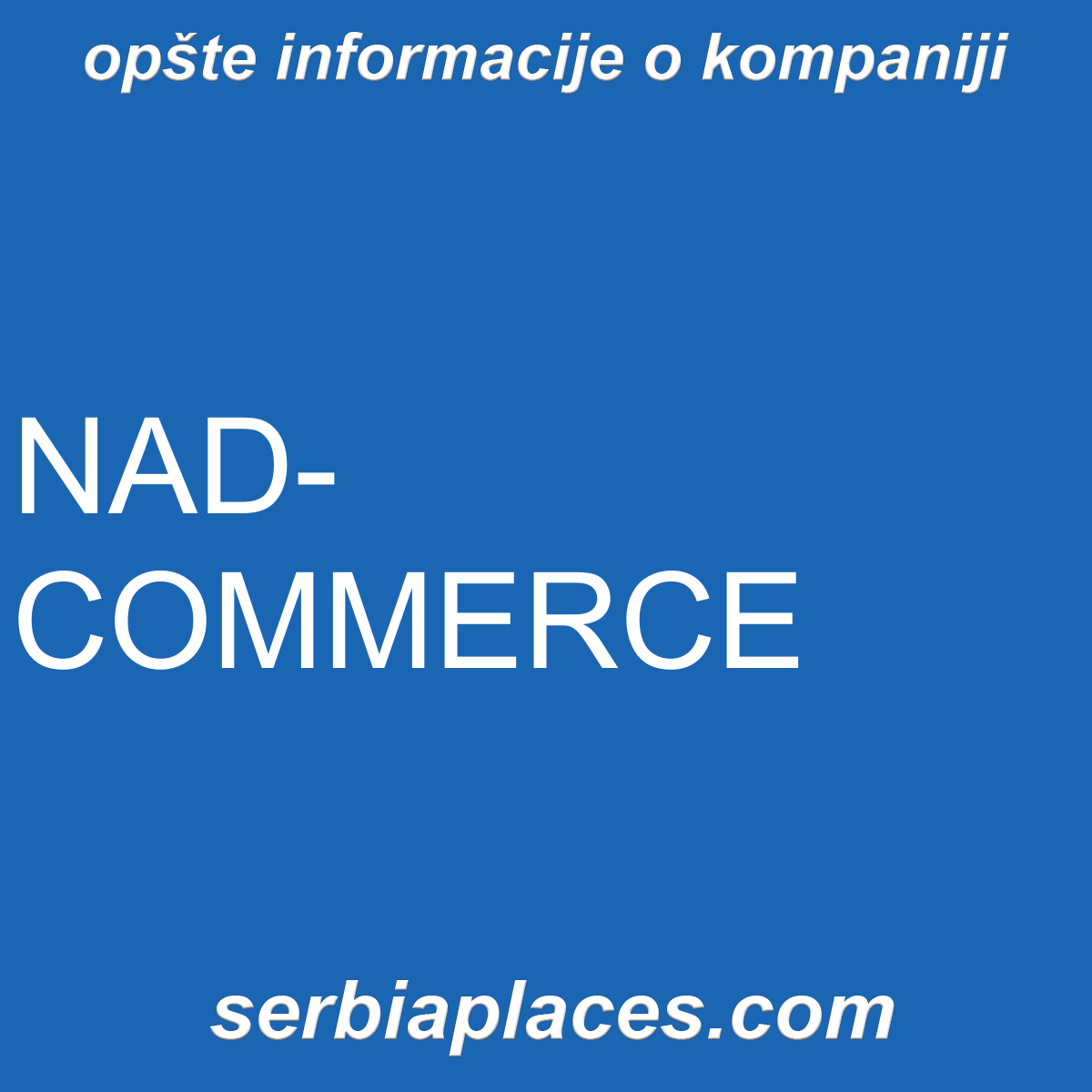 NAD-COMMERCE