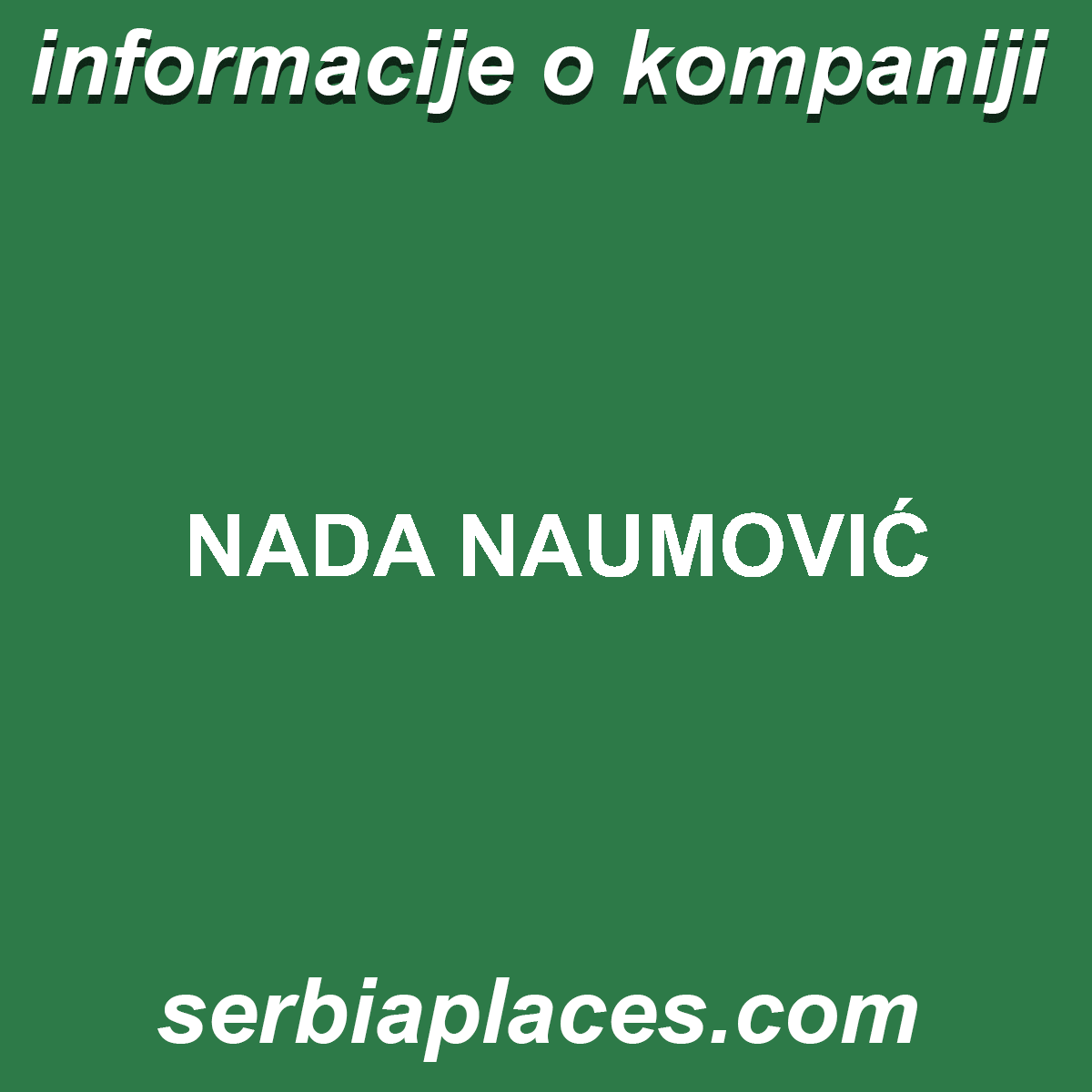 NADA NAUMOVIĆ