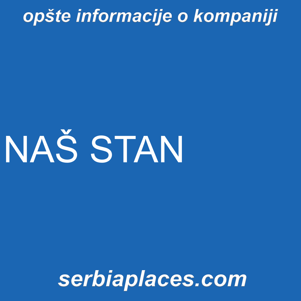 NAŠ STAN