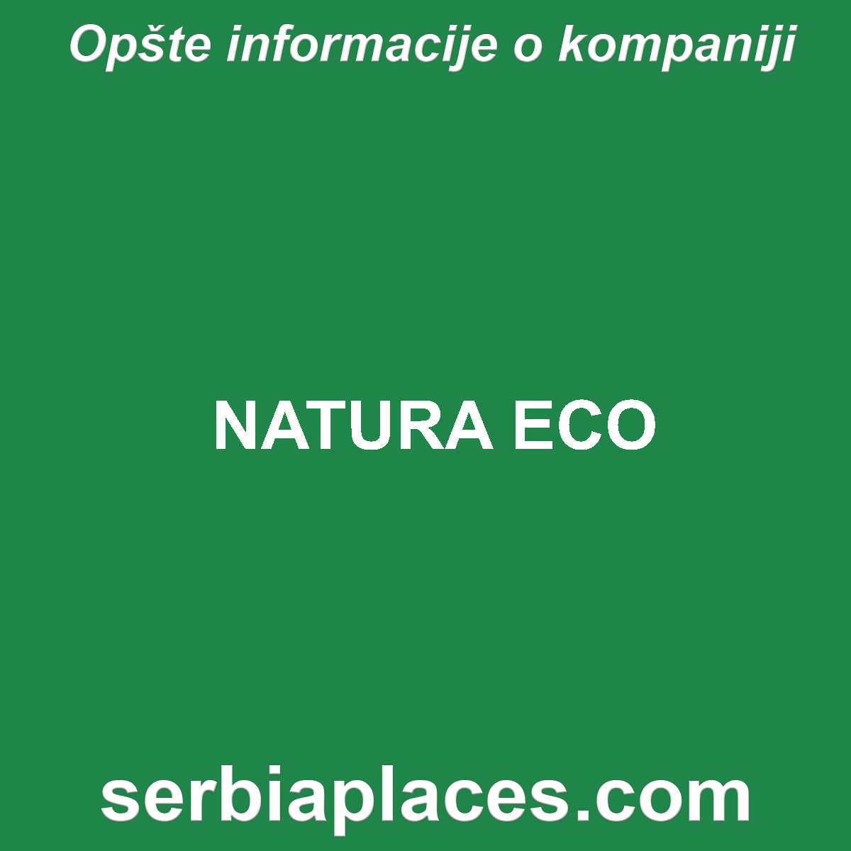 NATURA ECO