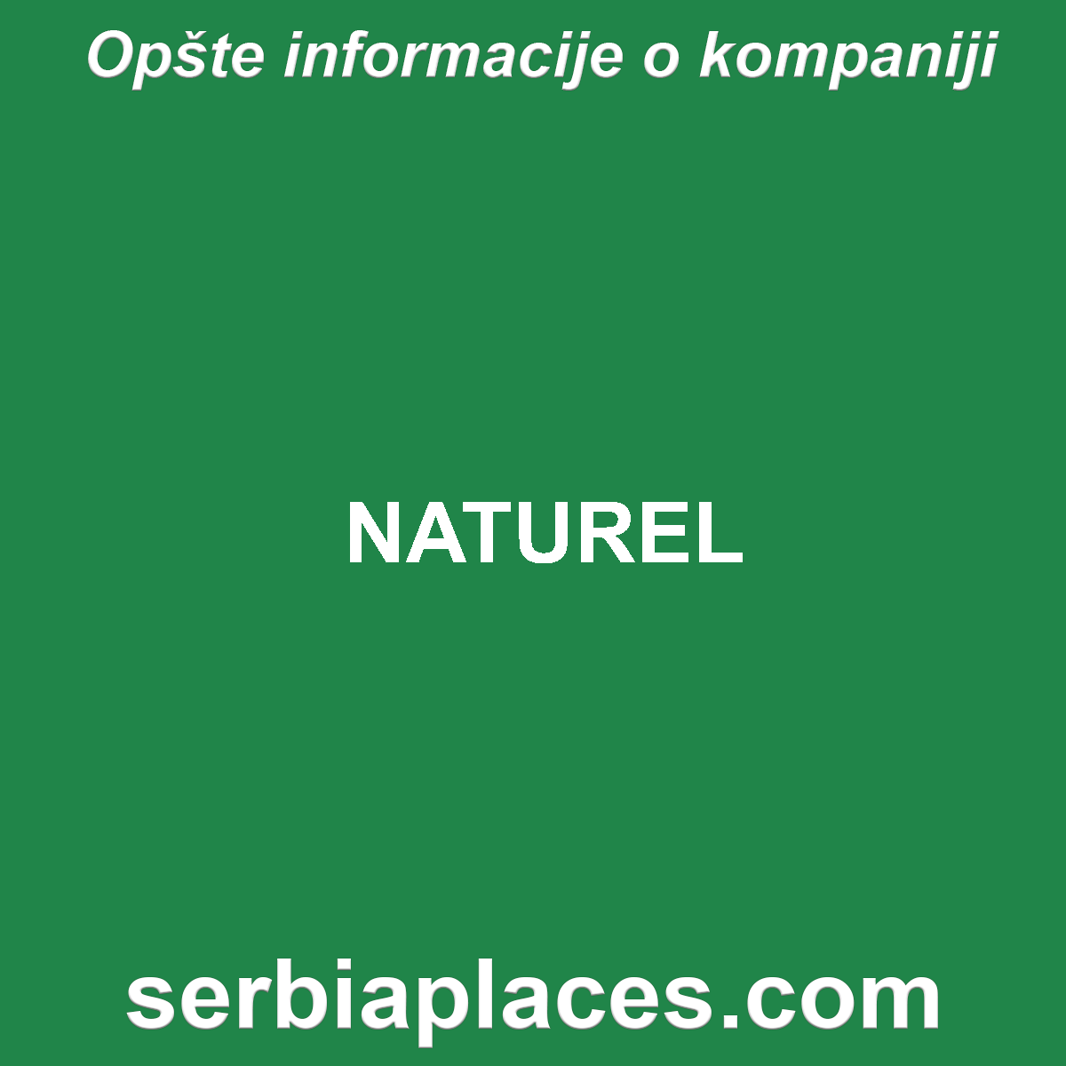 NATUREL