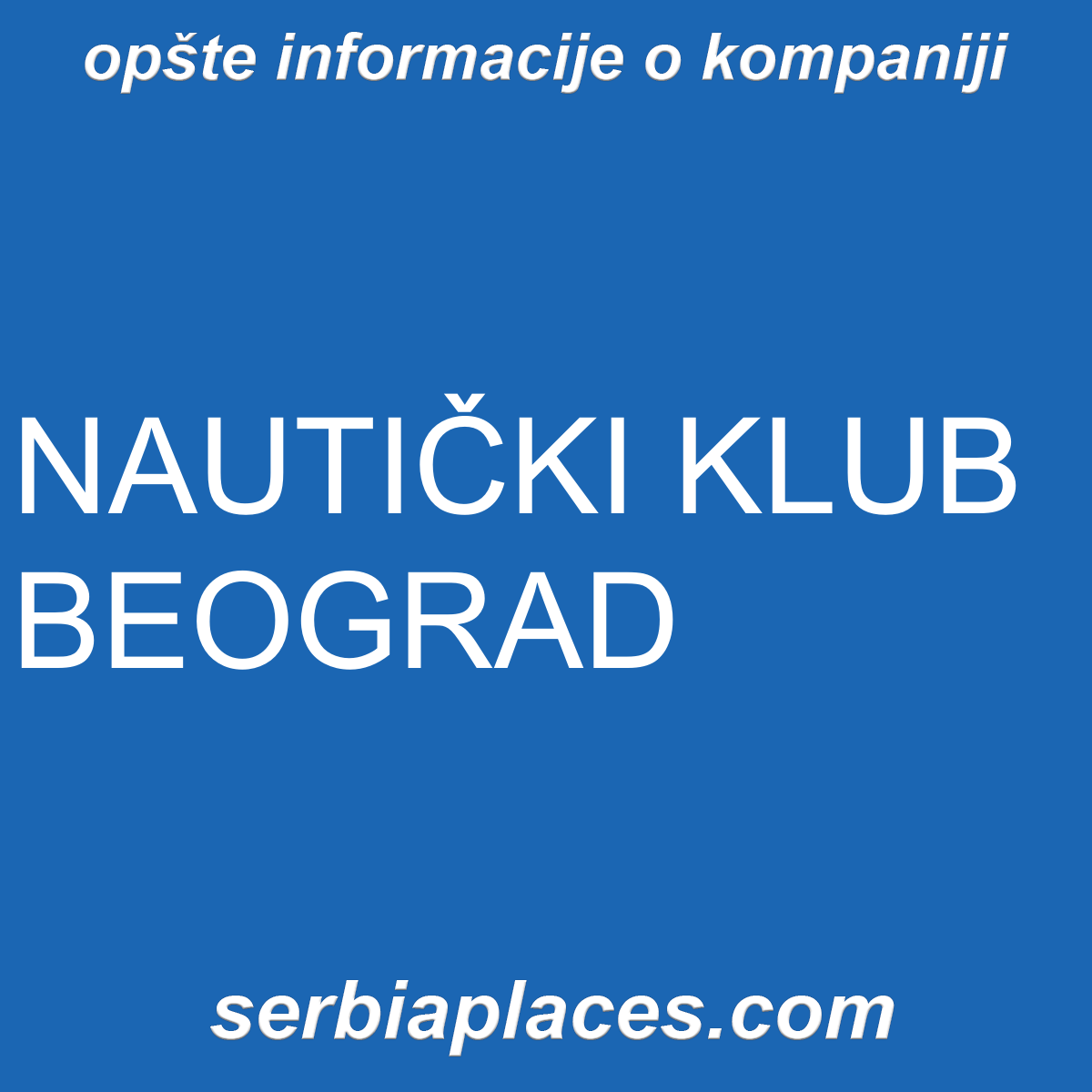 NAUTIČKI KLUB BEOGRAD