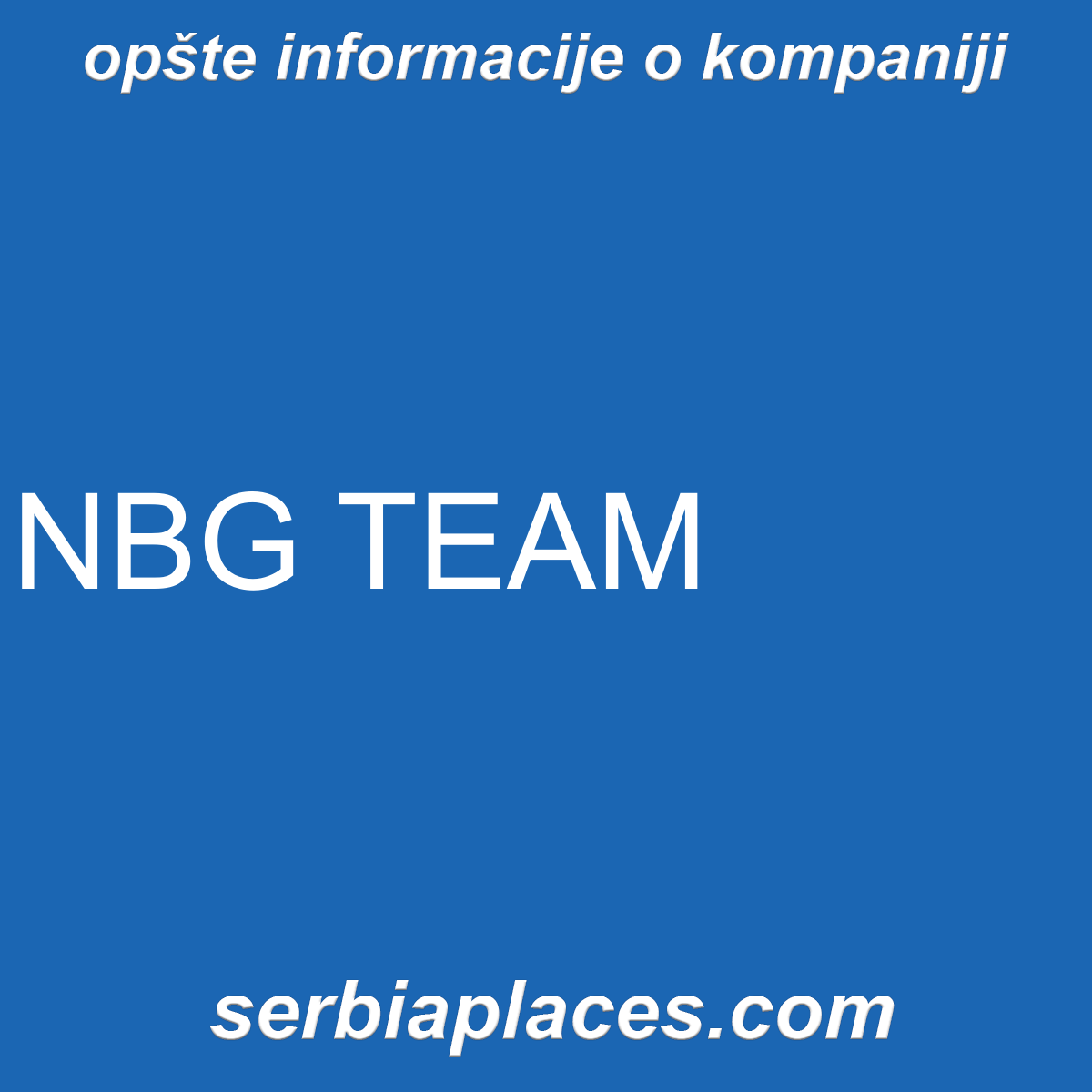 NBG TEAM