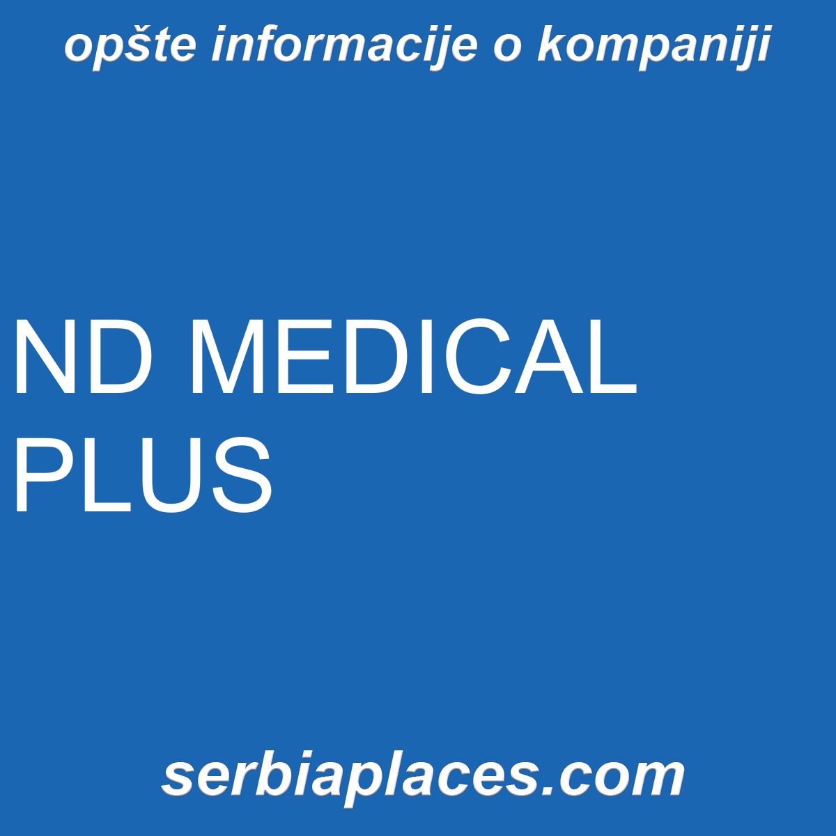 ND MEDICAL PLUS