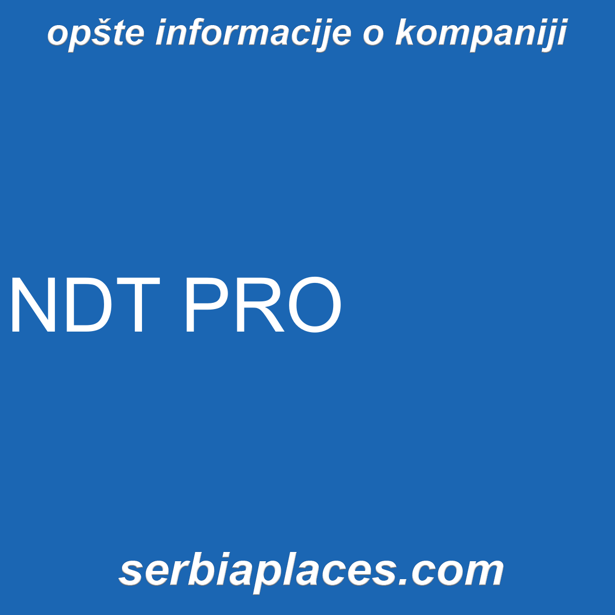NDT PRO