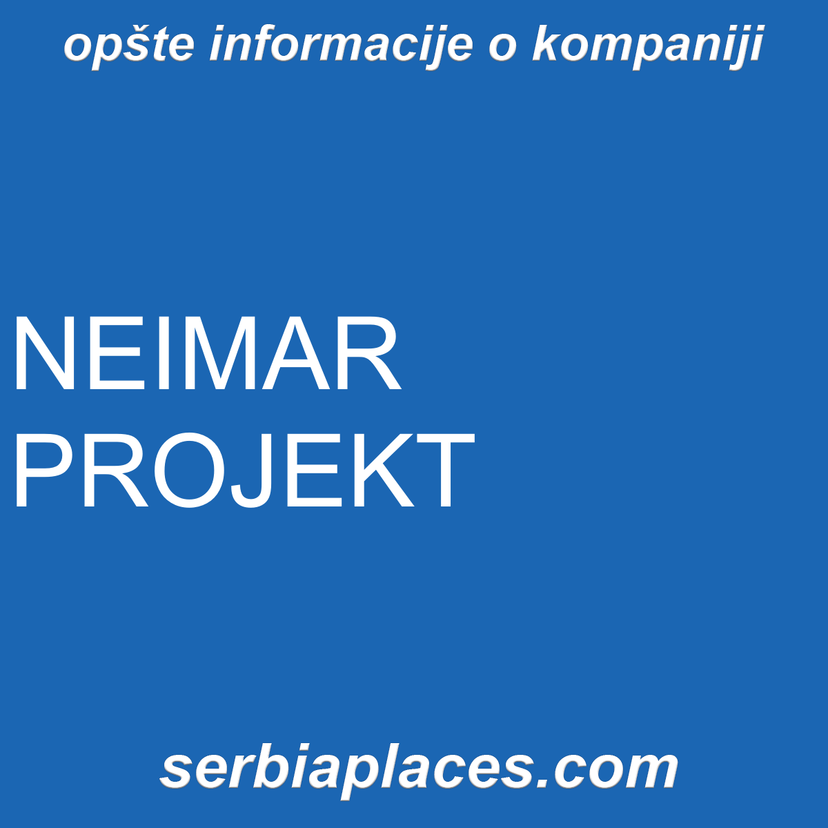 NEIMAR PROJEKT