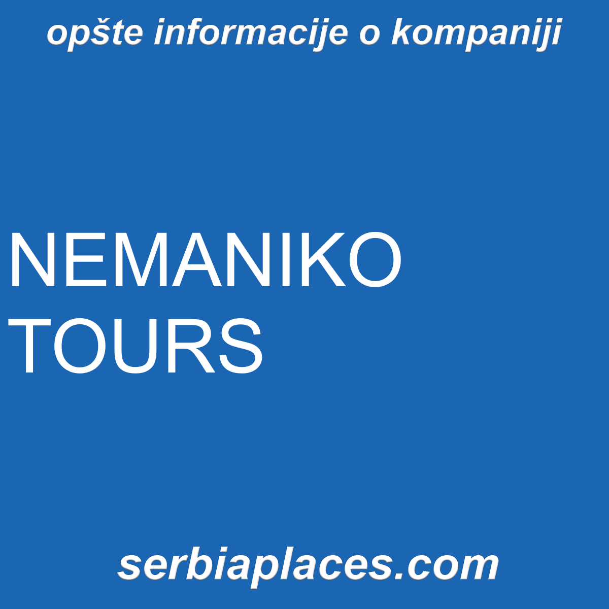 NEMANIKO TOURS
