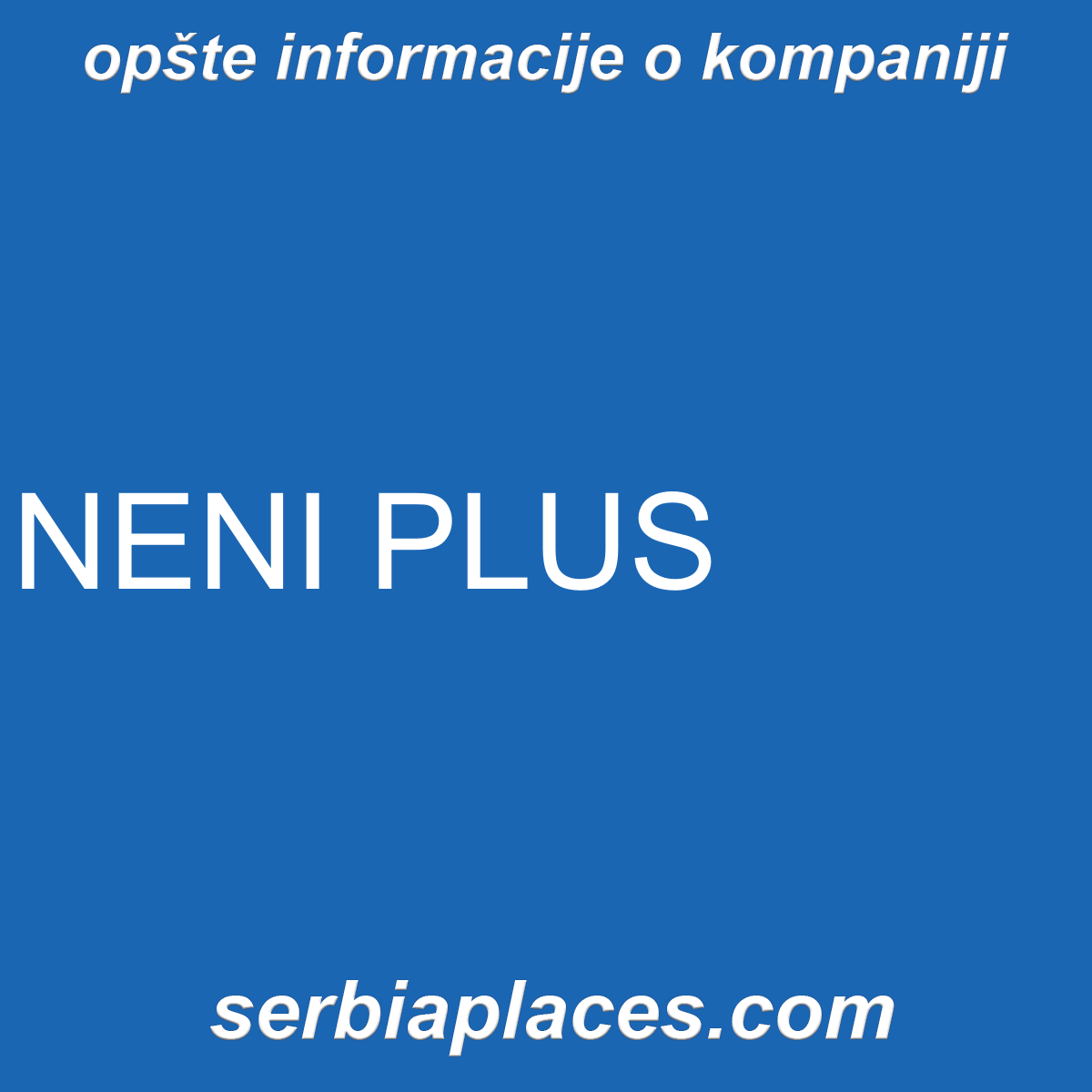 NENI PLUS