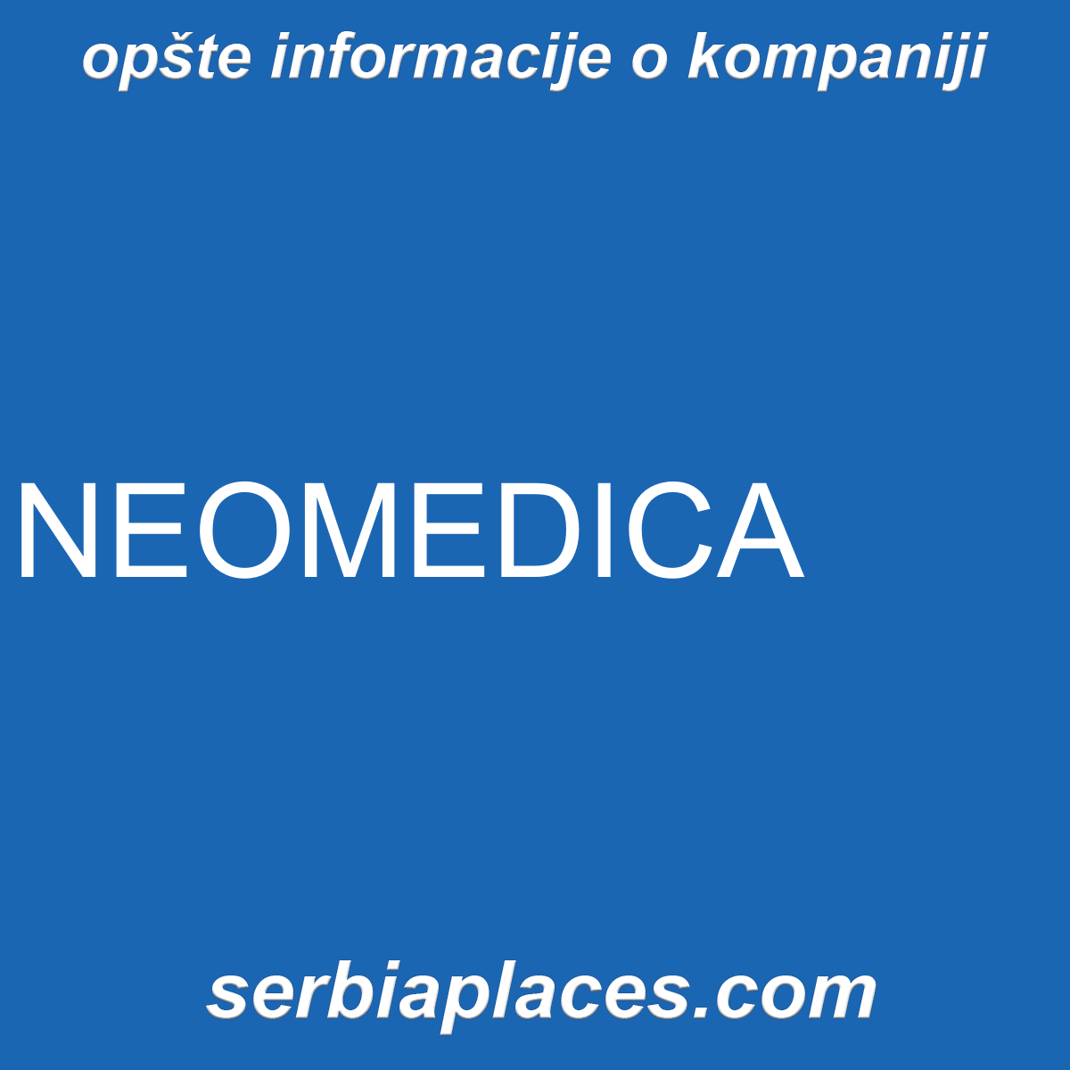 NEOMEDICA