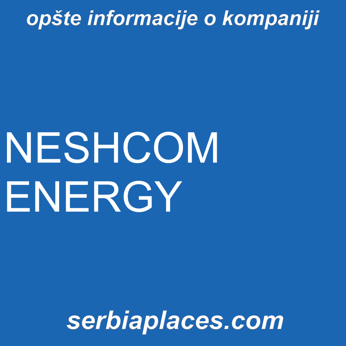 NESHCOM ENERGY