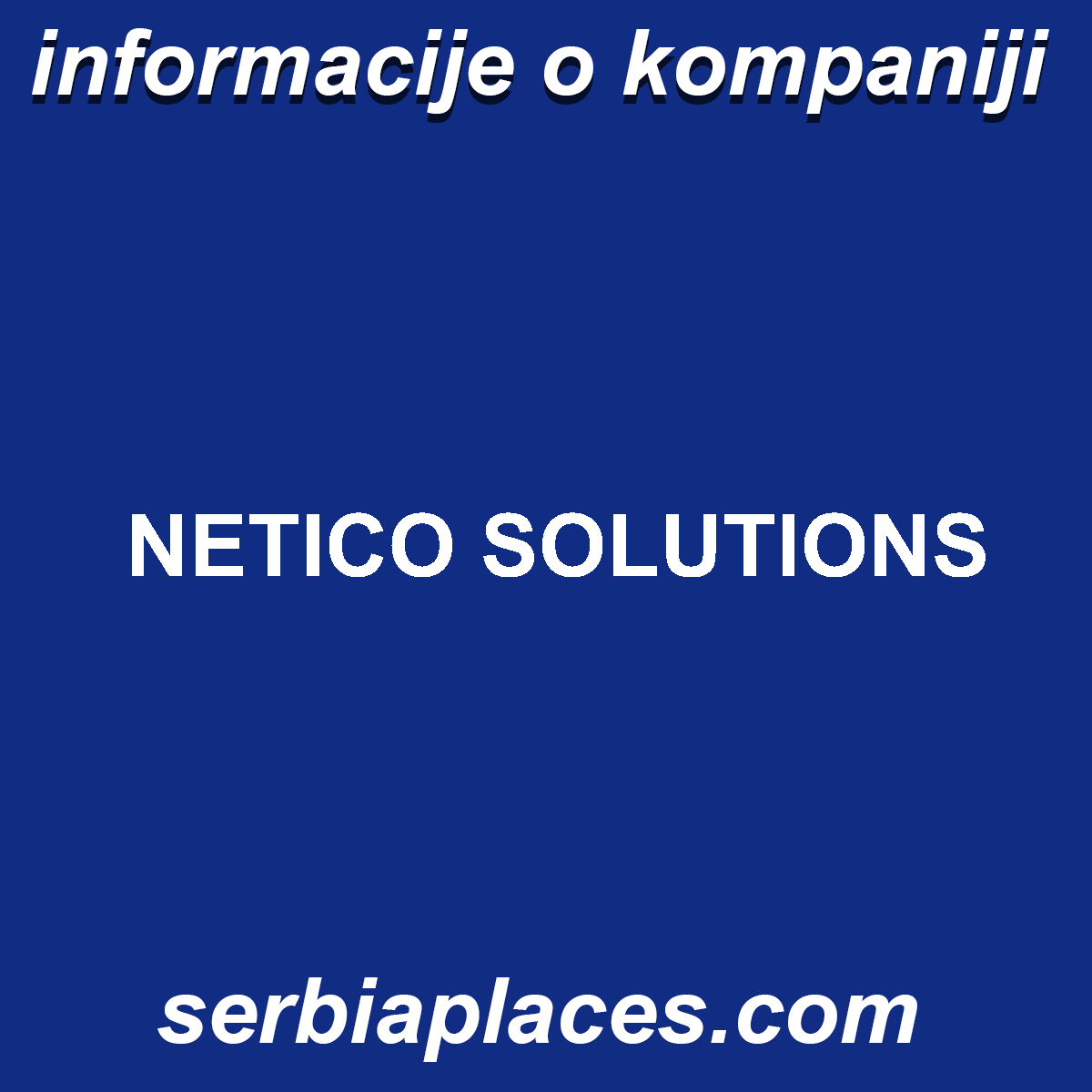 NETICO SOLUTIONS