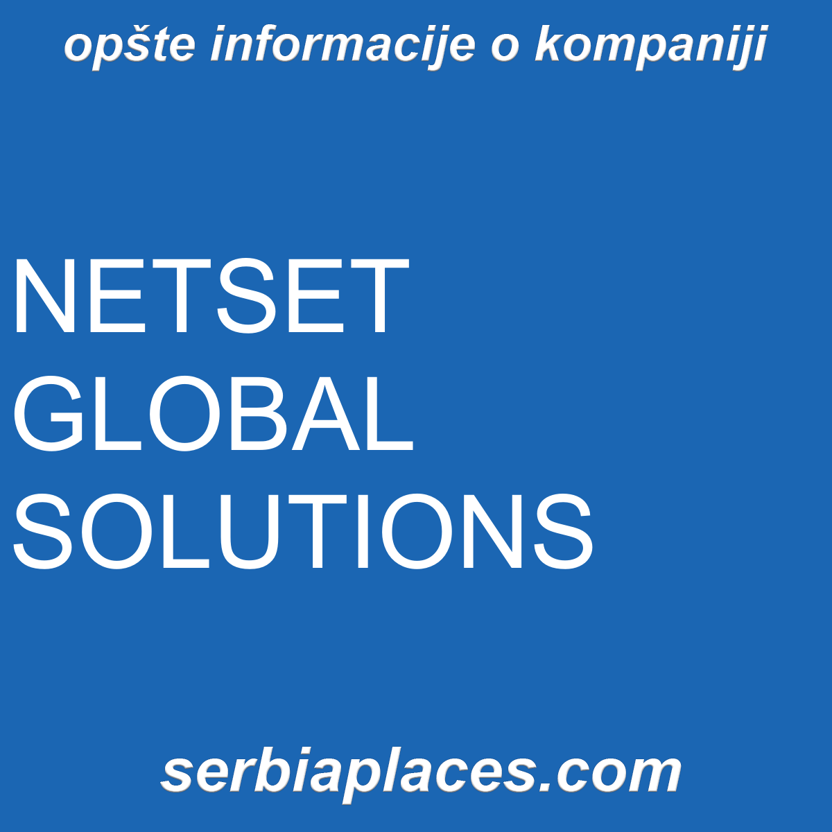 NETSET GLOBAL SOLUTIONS