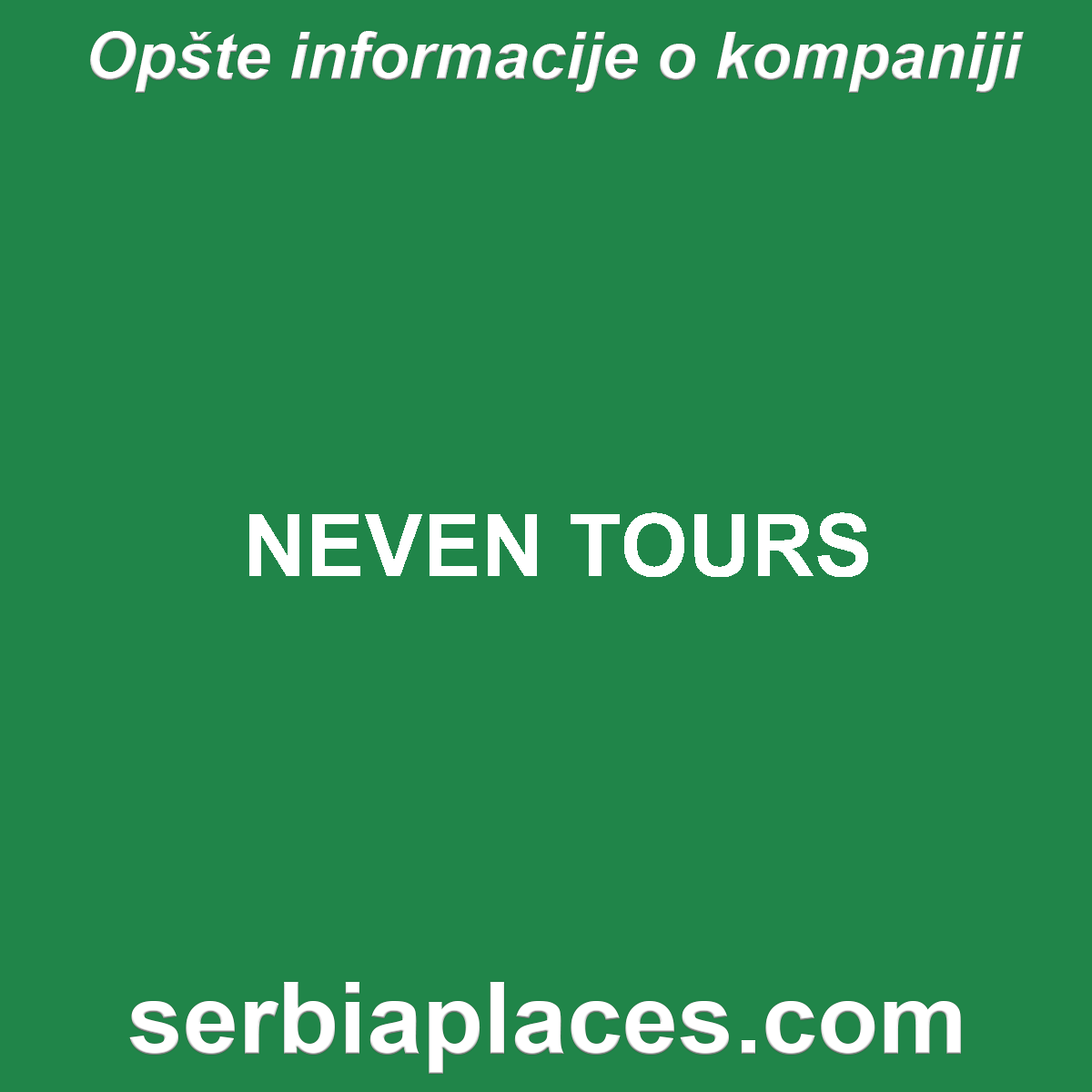 NEVEN TOURS