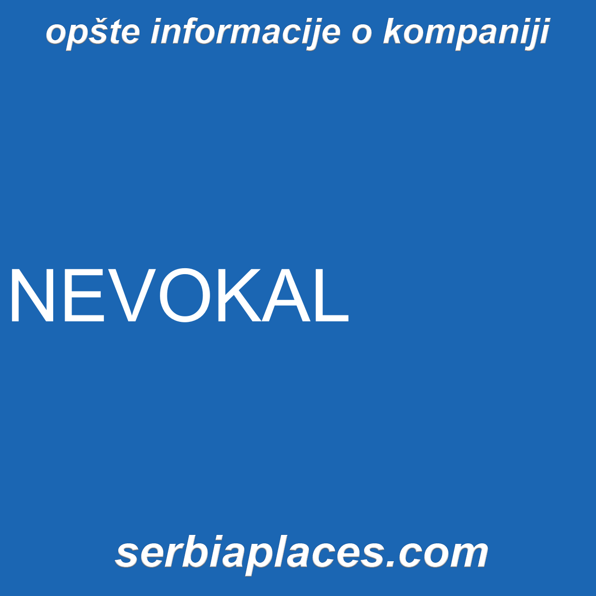 NEVOKAL