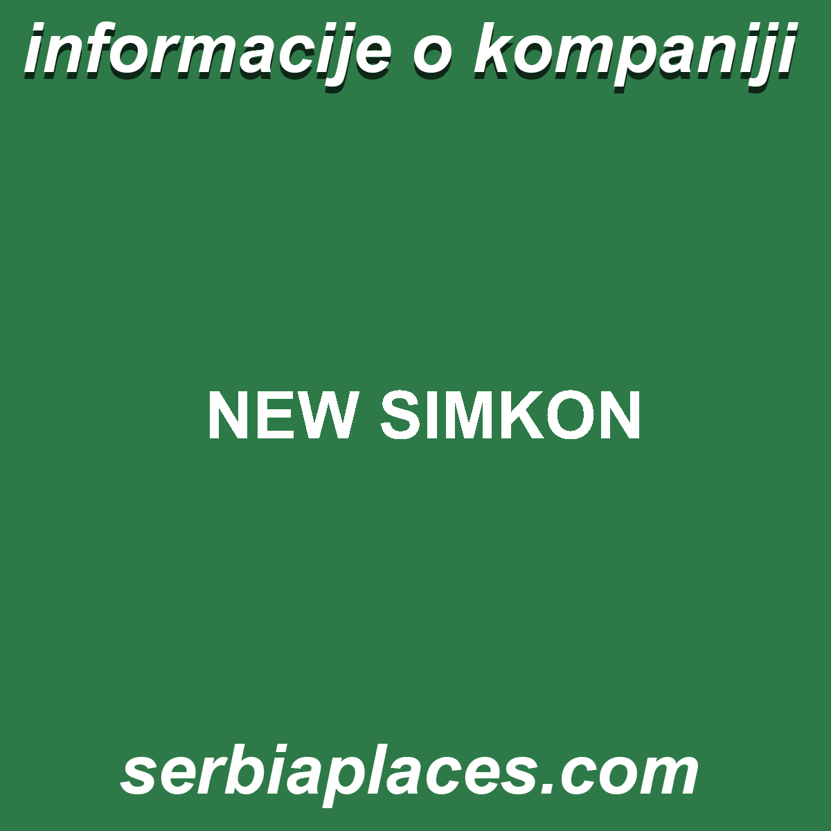 NEW SIMKON